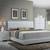 New! White QUEEN LED Bed & Nightstand Set 3 thumbnail