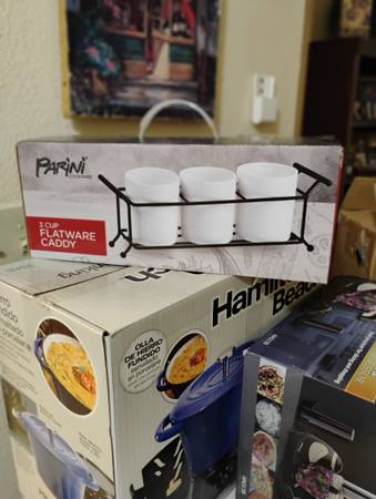 FLATWARE CADDY OR FOR DIPS 1