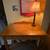 Antique Small Oak Writing Desk Kids Childrens Desk 3 thumbnail