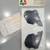 Vintage 1990's agv Motorcycle Helmet Side Pivot Covers. Made In Italy. 2 thumbnail