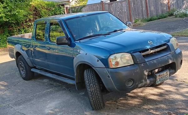 2002 Nissan Frontier - dual cab - good condition - $3,000 (olympia)63624395638529122