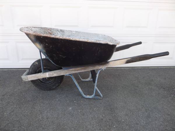 Wheelbarrow, 6cu ft Contractor type Jackson 1