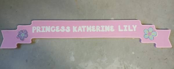 LARGE wooden banner sign for over a bed, door, WEDDING 1