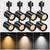 8 Pack Black H Type LED Track Lighting Heads, 10W 800LM Dimmable Ceili 1 thumbnail