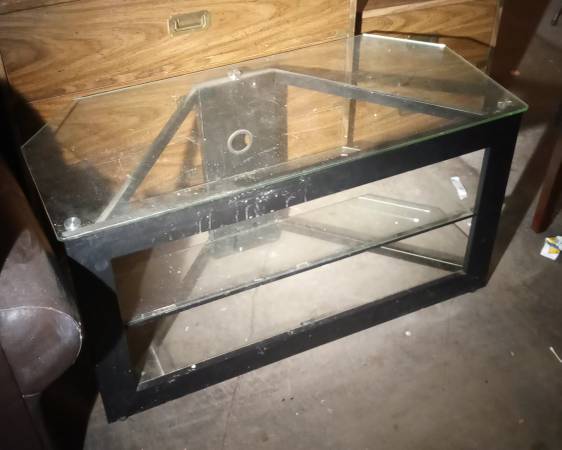 Glass TV Stand 1