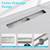 24" Brushed Nickel Linear Shower Drain 6 thumbnail