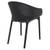 4 Compamia Sky Black Patio (or indoor) Dining Chair - Set/4 -BRAND NEW 3 thumbnail