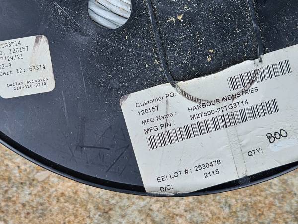 800' Shielded Multi-Conductor Cable 3 Conductors 22AWG 600VAC 1