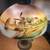 Antique Reverse Painted Glass Lamp 1 thumbnail