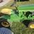 John Deere 110 Garden Tractor with 4ft seeder/fertilizer spreader 3 thumbnail