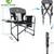 Oversized Camping Director Chair Heavy Duty Collapsible w/ Side Table 3 thumbnail