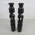 African Handmade Ebony/Ironwood? Folk Art Giraffe Candle Holders 11" 5 thumbnail