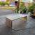 Modern hand made waterfall coffee table solid wood 2 thumbnail