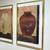 Set of Two Modern Vase Gold Framed Art, Glass, 42" x 28" 3 thumbnail