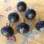 New! Six Anthropologie Black Glass and Solid Brass Cabinet Pulls 4 thumbnail