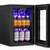 Freestanding Small Fridge with Electronic Temperature Control for Home and Bar 1 thumbnail