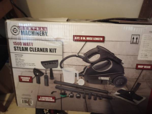 Central Machinery 1500 Watt Steam Cleaner Kit 1