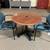 SAVE SAVE SAVE - Used 36" Round Conference Table and Two Chairs 1 thumbnail