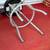 BAR STOOL Kitchen Chair Tall Seat Work Shop Furniture Black Vinyl 6 thumbnail