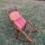 Antique folding Eastlake Victorian rocking chair 3 thumbnail