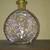 Brand new solar string, crystal vase or decanter, vtg glow xyz 8 thumbnail