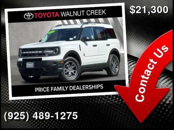 2021 Ford Bronco Sport Big Bend - $21,300 (ToyotaWalnutCreek.com, CA)63478394225153120