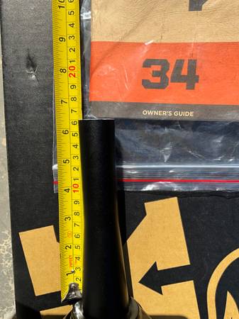 2025 Fox Factory Float 34 set with 130 mm travel (140 mm damper inclu) - $550 (santa cruz)63436202957059122