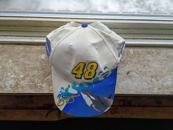 Jimmy Johnson SeaWorld NASCAR cap 1