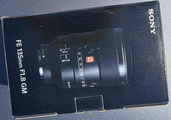 Sony FE 135mm F1.8 G Master Telephoto Prime Lens for Sony E-Mount - $1,500 (los angeles)63471349703169121
