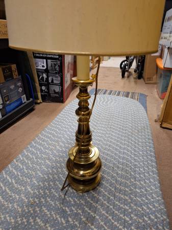 Brass Table Lamps 1