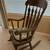 Indoor wood rocking chair 3 thumbnail