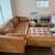 Poly and Bark Napa Leather Sofa & Ottoman 1 thumbnail
