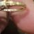 Mid Century 14k Two Tone Yellow/White Gold Diamond Ring. Size 4.5 5 thumbnail