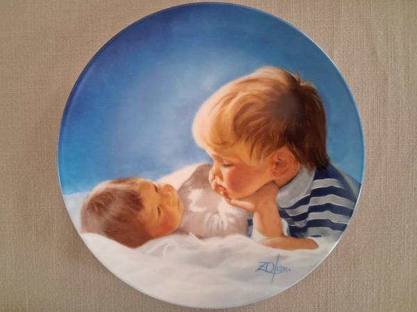 "Brotherly Love" Collectible Plate 1