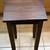 Solid Wood End Table 12 x 12 x 24 3 thumbnail