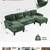 Double Chaise Chenile Sofa - Gently Used, 4 months old 3 thumbnail