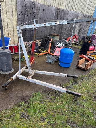 Cherry picker engine hoist 2 ton 1