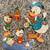 Nursery Decorations - Donald Duck & Nephews 4 Piece Wall Decor Set 1 thumbnail