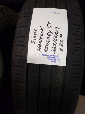 Used Hankook 225 60 17 1