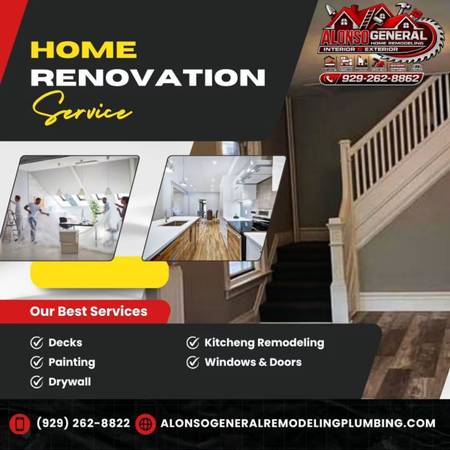 Complete General Remodeling 929 262 8822 contac me for a free estimate 1