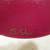 Modern Handcrafted Art Studio Glass Large Burgundy Plate 15.5"D Signed 4 thumbnail