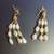Natural Freshwater Pearl w/14KT Gold Beads Earrings 6 thumbnail