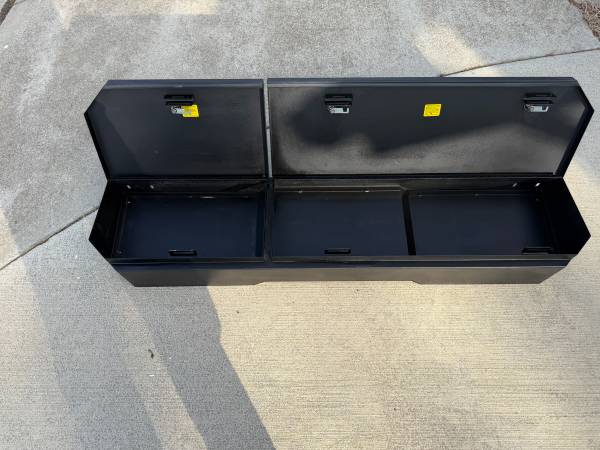 Under back seat tool box 1