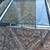 Mid Century Chrome Faux Bamboo Accent Table with Glass Top. 9 thumbnail