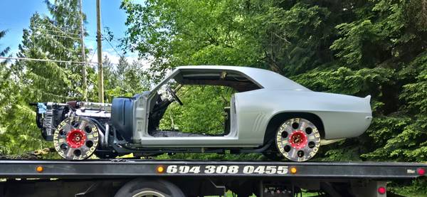 1969 Camaro Pro touring project 1