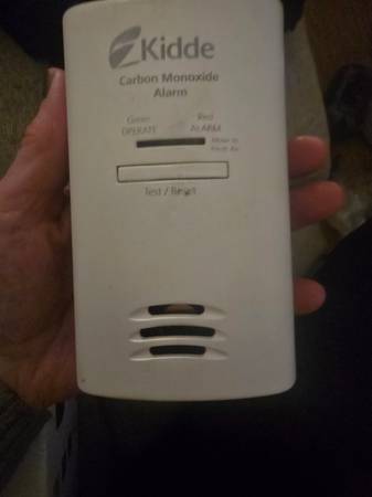Kiddie Plug in Carbon Monoxide Alarm 1