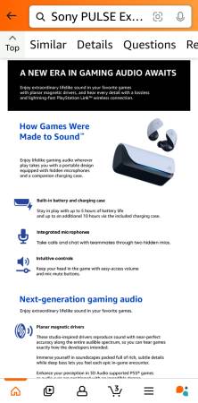 Sony PULSE Explore Auriculares Inalámbricosen buen estado. - $80 (bernal heights)63471458918147122