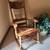 Antique Victorian Cane & Solid Maple Rocking chair 1 thumbnail