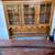 Maple hutch display shelf glass doors 1 thumbnail