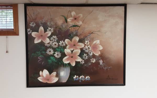 Handmade canvas oil painting 37.5 x45.5" 1